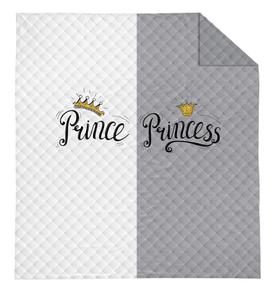 Tagesdecke aus 100% Polyester - Prince & Princess -