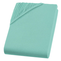Jersey Spannbettlaken 200x200 cm aus 100% Baumwolle – Mint