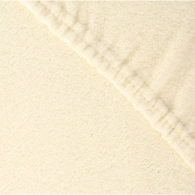 Winter Spannbettlaken aus 80% Baumwolle, 20% Polyester 180 x 200 cm Natur