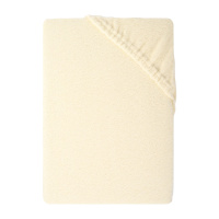 Winter Spannbettlaken aus 80% Baumwolle, 20% Polyester 180 x 200 cm Natur