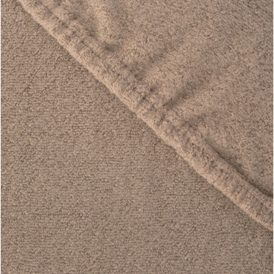 Winter Spannbettlaken aus 80% Baumwolle, 20% Polyester 180 x 200 cm Nougat