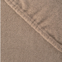 Winter Spannbettlaken aus 80% Baumwolle, 20% Polyester 180 x 200 cm Nougat
