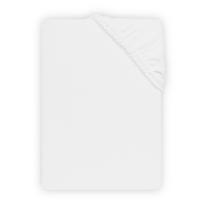 Winter Spannbettlaken aus 100% Polyester 160 x 200 cm Weiß
