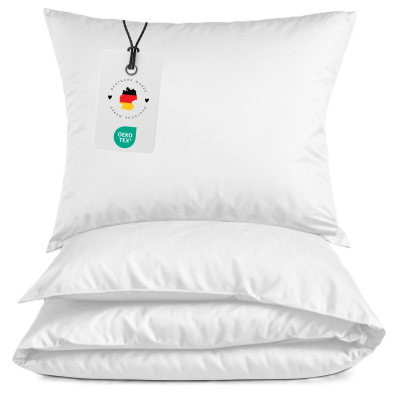 Mikrofaser Bettwäsche 135x200 cm aus 100% Polyester - Uni Weiß