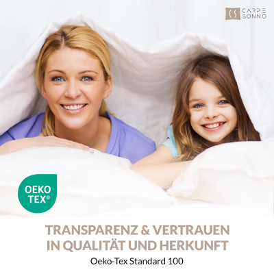 Mikrofaser Bettwäsche 135x200 cm aus 100% Polyester - Uni Nougat