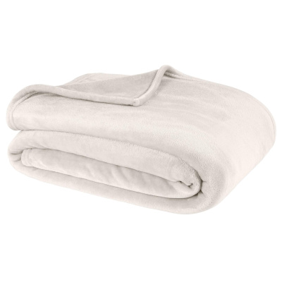 Kuscheldecke Cashmere Touch aus 100% Mikrofaser Natur 150x200 cm