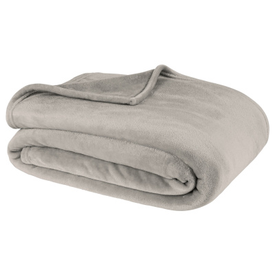 Kuscheldecke Cashmere Touch aus 100% Mikrofaser Grau 180x220 cm