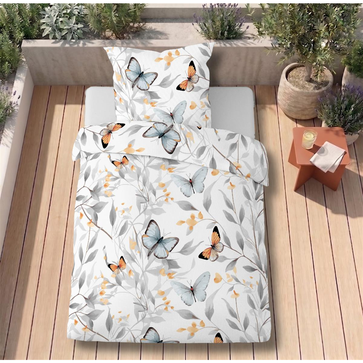 TENCEL™ Lyocell Bettwäsche 135x200 cm aus 100%...