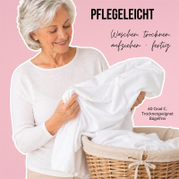 Jersey Spannbettlaken 140x200 - 160x200 cm aus 100% Baumwolle – Braun