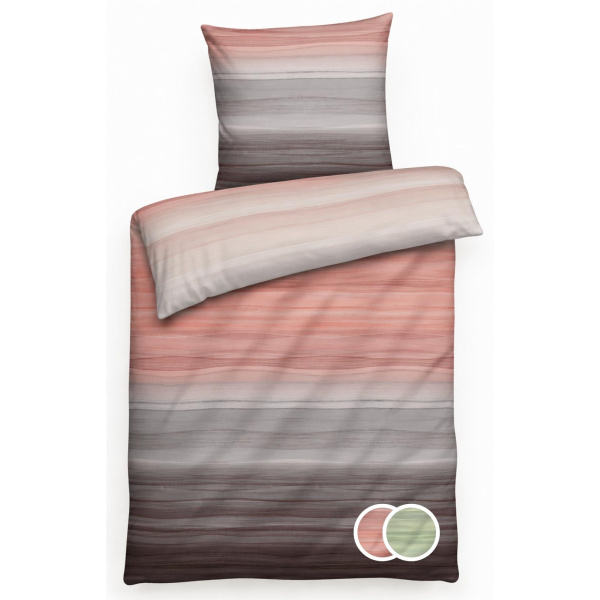 Mako-Satin Bettwäsche aus 100% Baumwolle – Color Flow
