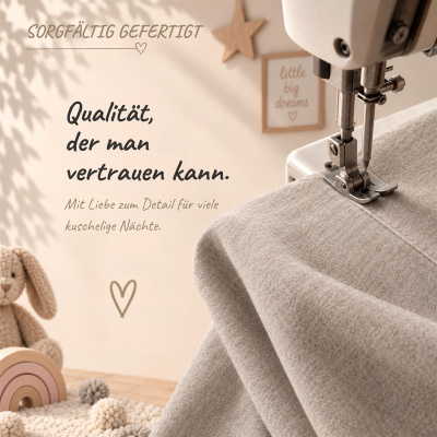 Biber Kinderbettwäsche 100x135 cm aus 100% Baumwolle – Eisbären