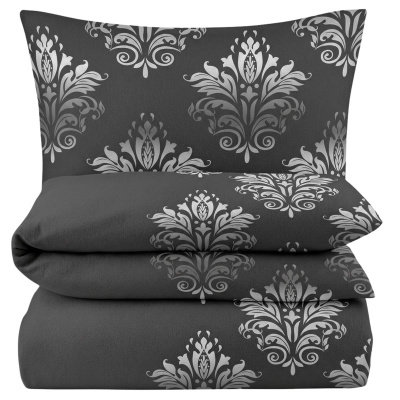 Winter Polycotton Bettwäsche aus 69% Baumwolle, 31% Polyester 135x200 cm Ornamente