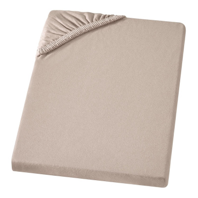Fein-Jersey Bettlaken 180x200 - 200x200 cm aus 100% Baumwolle – Basalt