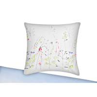 Mako Satin Bettwäsche Libelle Blau aus 100% Baumwolle