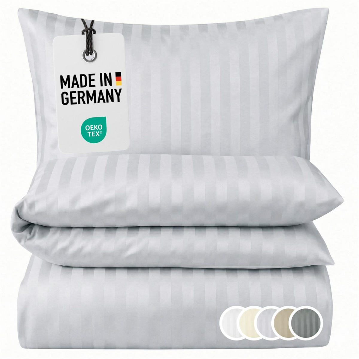 Damast Bettwäsche "Premium" aus 100%...