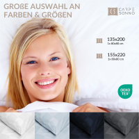 Damast Bettwäsche Nachtblau Karo aus 100% Baumwolle 155cm x 220cm + 1x (80cm x 80cm)