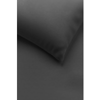 Interlock-Jersey Bettwäsche 135x200 cm aus 100% Baumwolle – Anthrazit