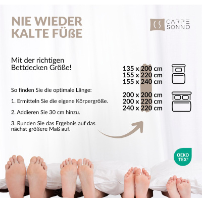 Microfaser Vierjahreszeiten Bettdecke 155x240 cm aus 100% Polyester